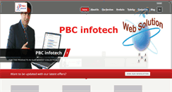 Desktop Screenshot of pbcinfotech.com